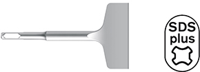 SCALPELLI SDS-PLUS CURVO LARGO ART.75165          