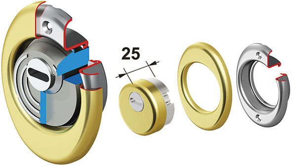 PROTEZIONE DISEC SFERICK BD121-25D1               