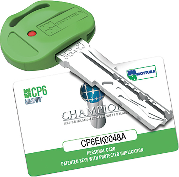 CHIAVI MOTTURA CP6 EK * AGGIUNTIVA                