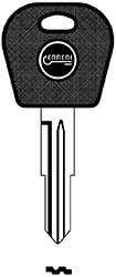 CHIAVI AUTO TRANSPONDER T00DW2P                   