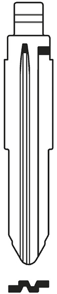 CHIAVI AUTO INSERTO CH RADIOCOMANDI MIT8CH        